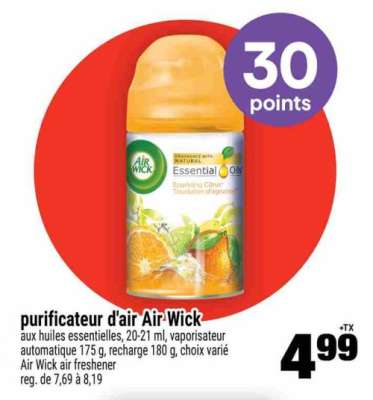 PURIFICATEUR D'AIR AIR WICK