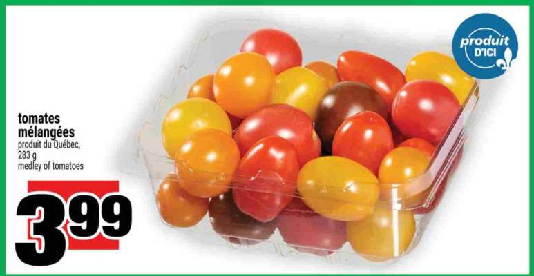 tomates mélangées