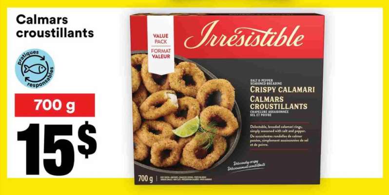 Calmars croustillants