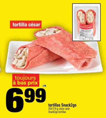 tortillas Snack2go
