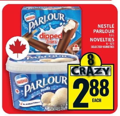 NESTLÉ PARLOUR NOVELTIES