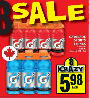 GATORADE SPORTS DRINKS