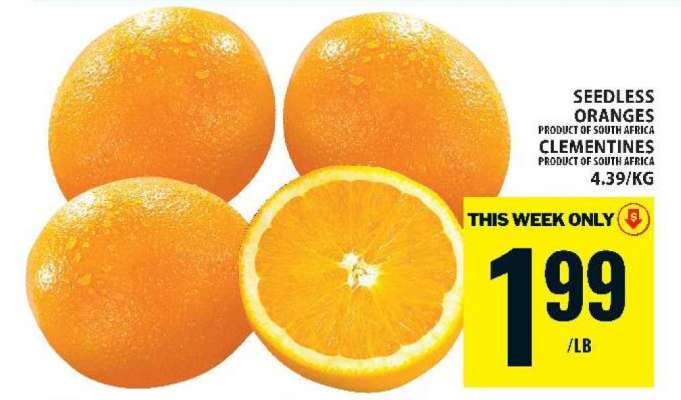 Seedless Oranges