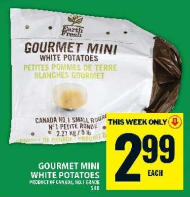 Gourmet Mini White Potatoes