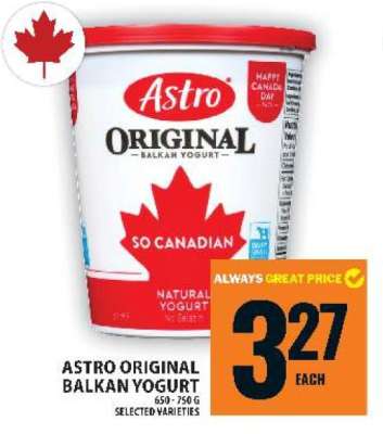 Astro Original Balkan Yogurt