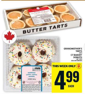 Grandmother's Tarts / CT Bakery Donuts