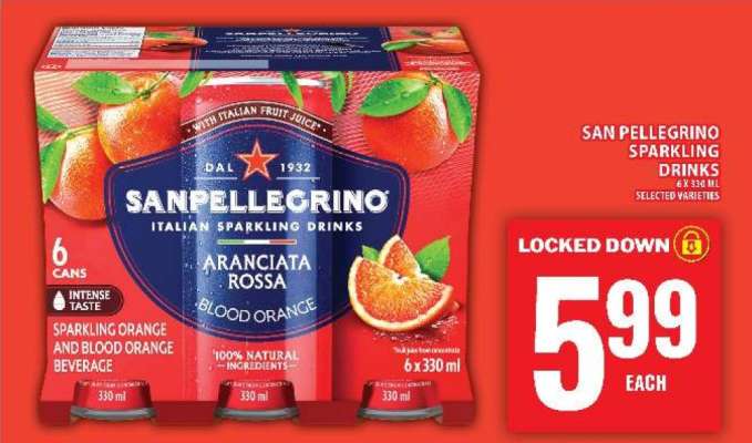 San Pellegrino Sparkling Drinks
