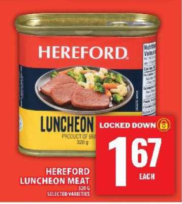 Hereford Luncheon Meat