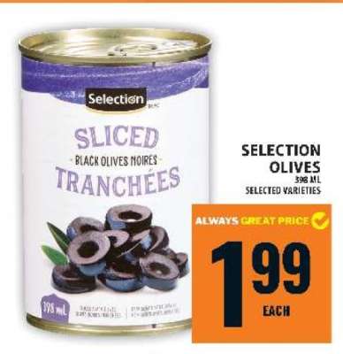 SELECTION OLIVES