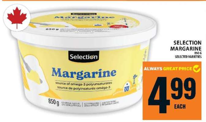 SELECTION MARGARINE