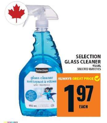 SELECTION GLASS CLEANER