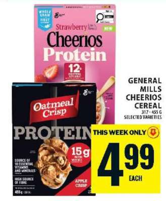 General Mills Cheerios cereal