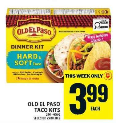 Old El Paso Taco Kits