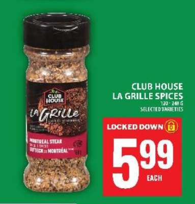 Club House La Grille Spices