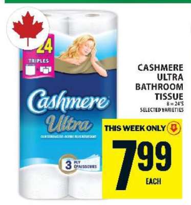 CASHMERE ULTRA BATHROOM TISSUE
