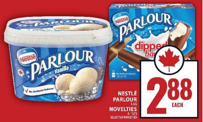 NESTLÉ PARLOUR NOVELTIES