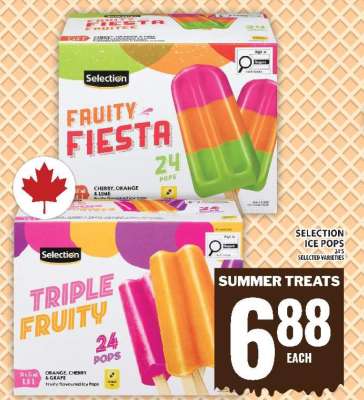 SELECTION ICE POPS