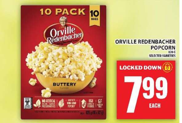 ORVILLE REDENBACHER POPCORN