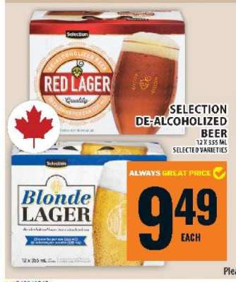 SELECTION DE-ALCOHOLIZED BEER
