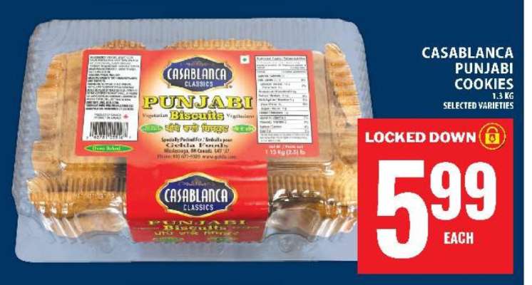 Casablanca Punjabi Cookies