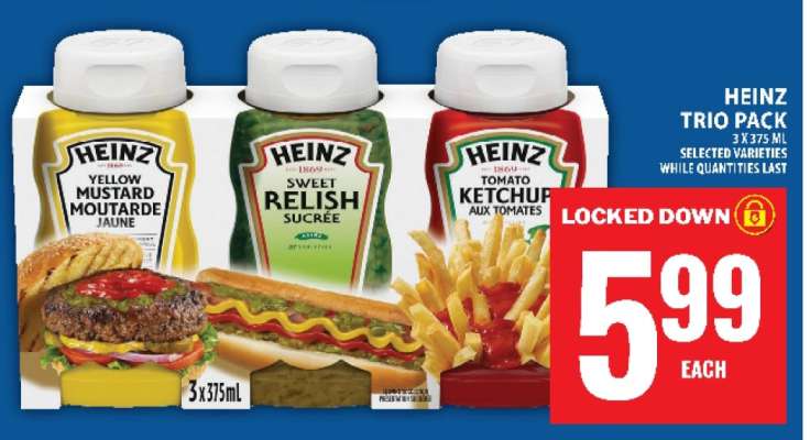 HEINZ TRIO PACK