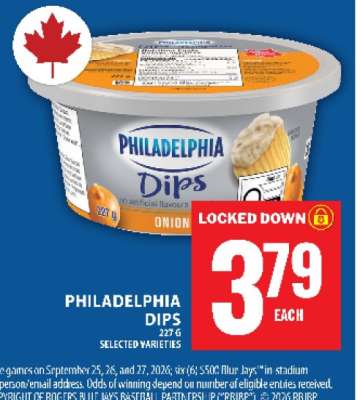 Philadelphia Dips
