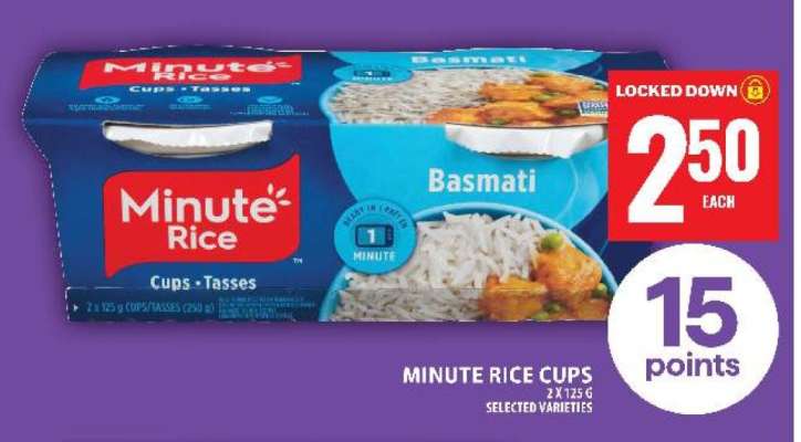 Minute Rice Cups
