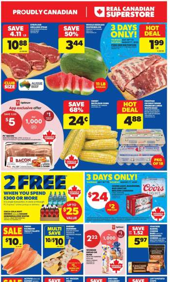 Real Canadian Superstore Flyer - July 30, 2026 - August 05, 2026.