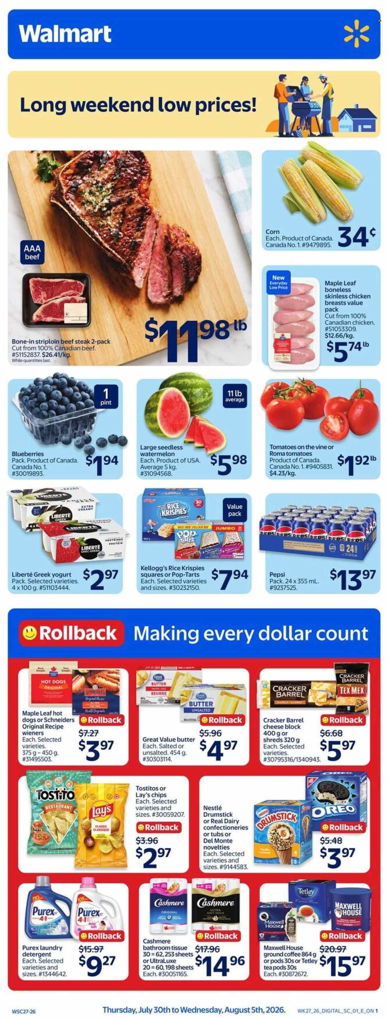 Walmart flyer - July 30, 2026 - September 16, 2026. Page 2