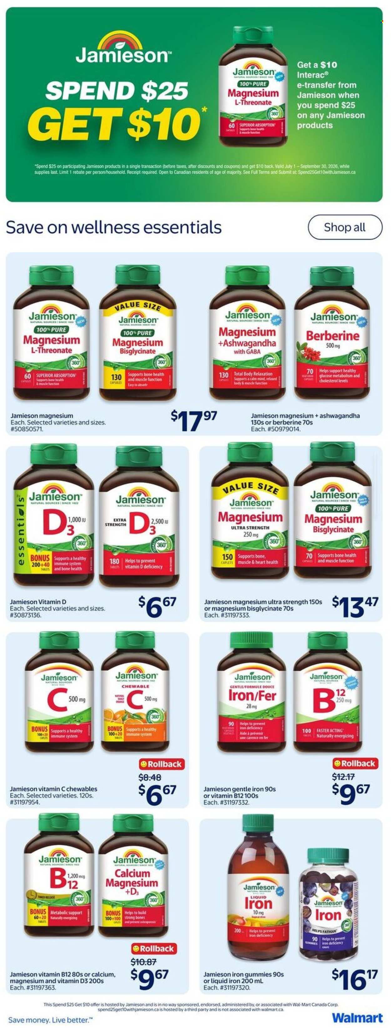Walmart flyer - July 30, 2026 - September 16, 2026. Page 30