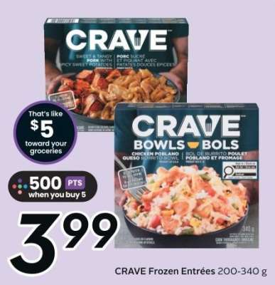 Crave Frozen Entrees