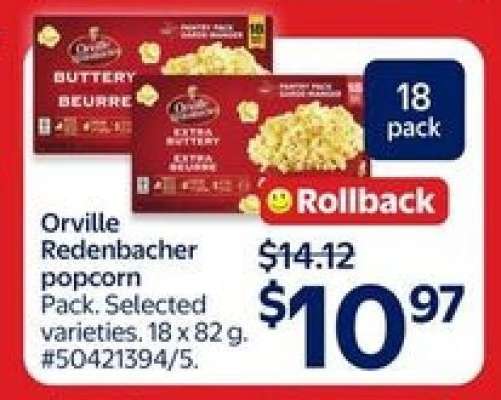 ORVILLE REDENBACHER POPCORN