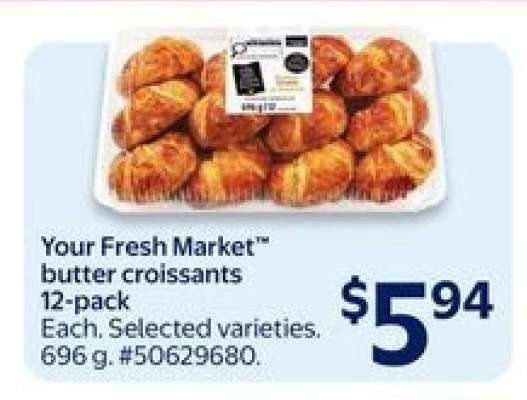 Your Fresh Market™ butter croissants