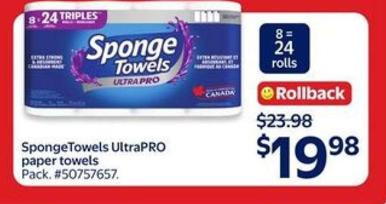 SpongeTowels UltraPRO Paper Towels