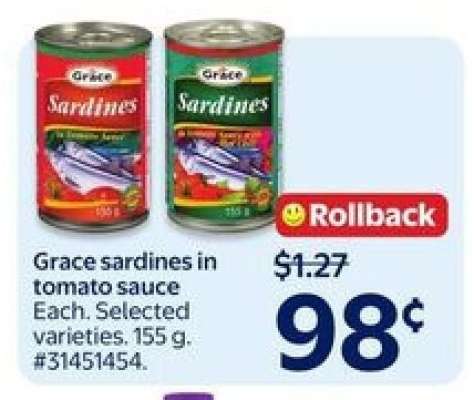 GRACE SARDINES IN TOMATO SAUCE