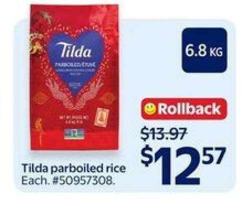 Tilda parboiled rice