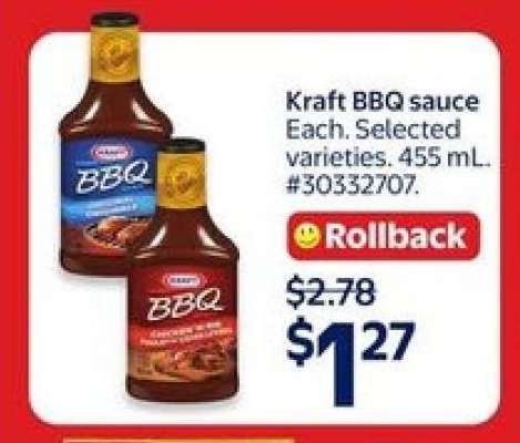 Kraft BBQ Sauce