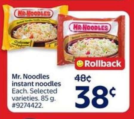 MR.NOODLES INSTANT NOODLES