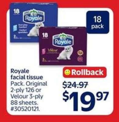 Royale Facial Tissue