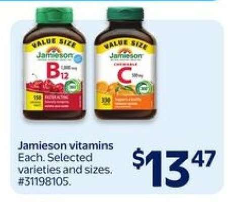 Jamieson Vitamins