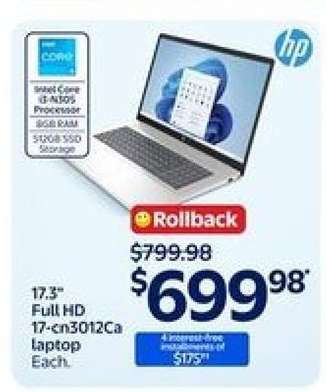 HP Laptop 17-cn3012ca