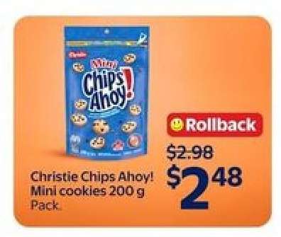 Christie Chips Ahoy! Mini cookies 200 g Pack