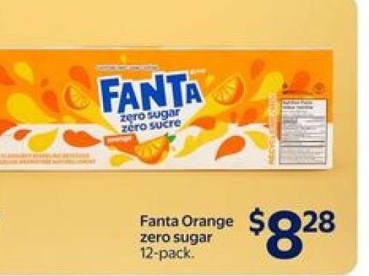 Fanta Orange Zero Sugar