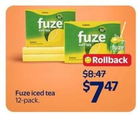 Fuze iced tea 12-pack
