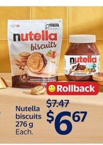 NUTELLA BISCUITS