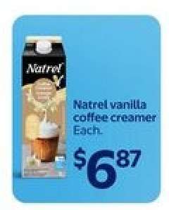 Natrel Vanilla Coffee Creamer