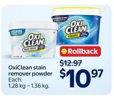 OxiClean Stain Remover Powder