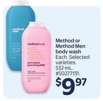 Method or Method Men body wash