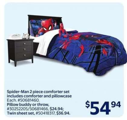 Spider-Man 2 piece comforter set