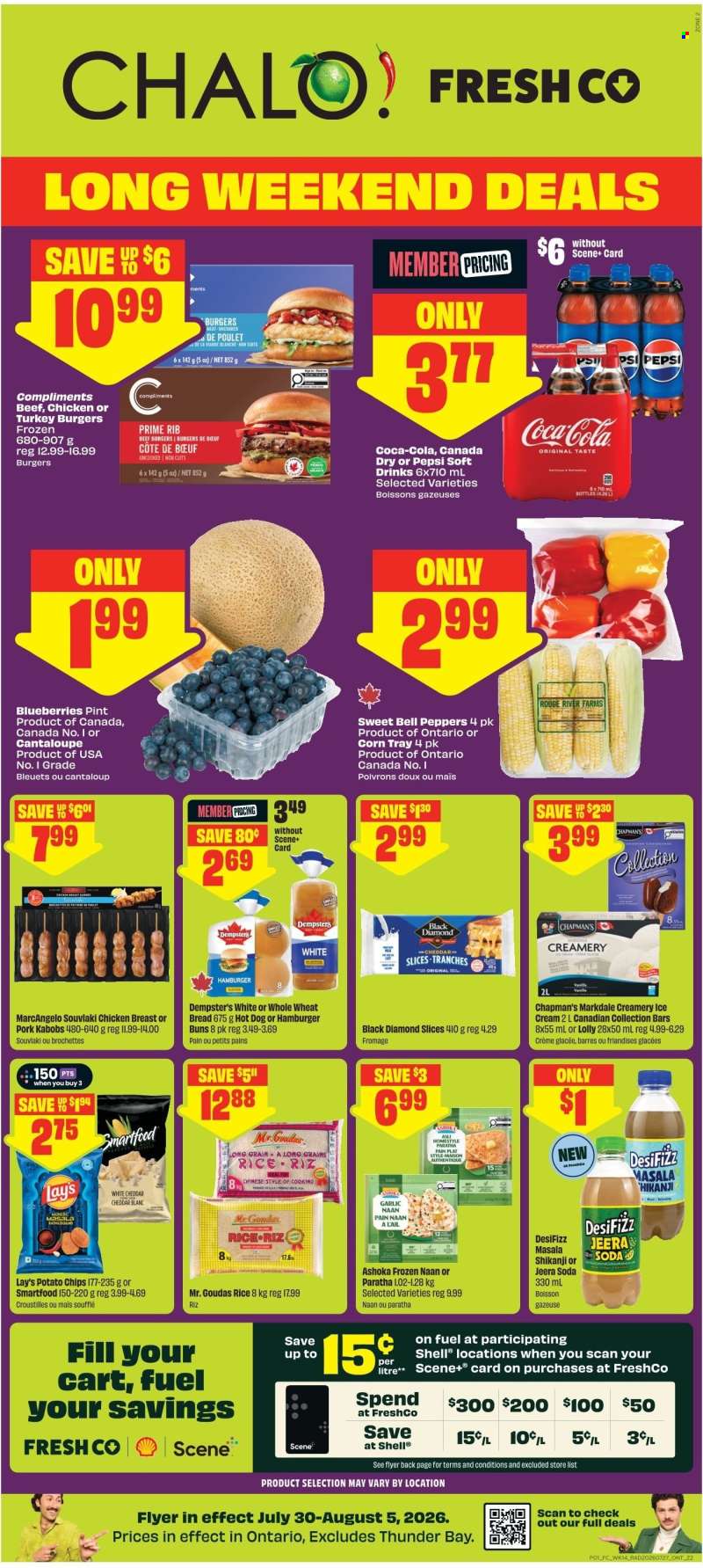 Chalo! FreshCo. Flyer - July 30, 2026 - August 05, 2026.